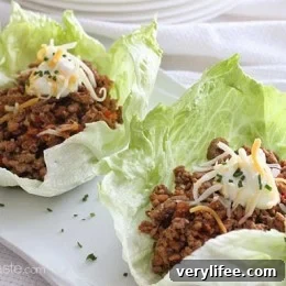 Turkey Taco Lettuce Wraps small image