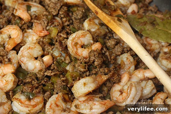 Savory Shrimp Dirty Rice Made with Brown Rice 4 img 21567 5