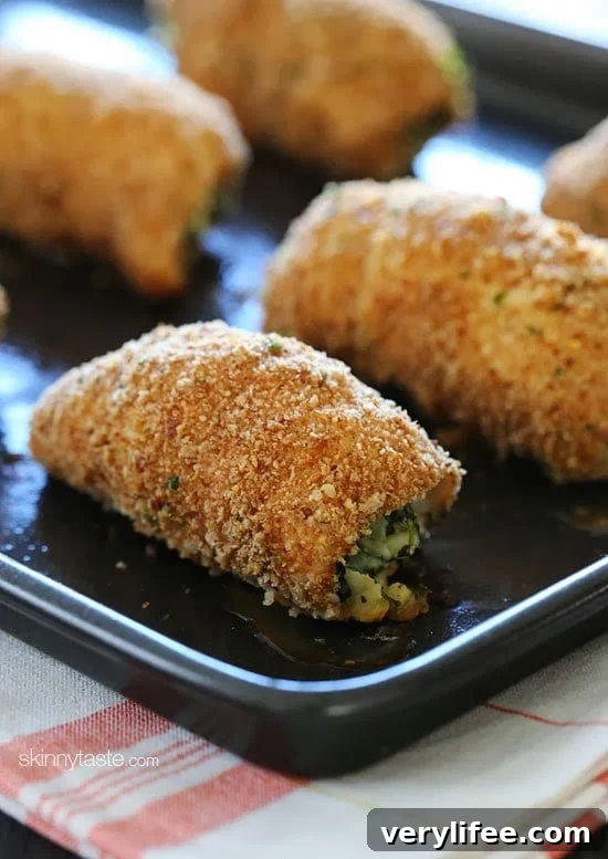 Juicy Chicken Breasts Stuffed with Spinach and Feta Recipe 3 This easy spinach and feta stuffed chicken breasts dinner are basically chicken cutlets stuffed with spinach feta and ricotta, breaded and baked to perfection!