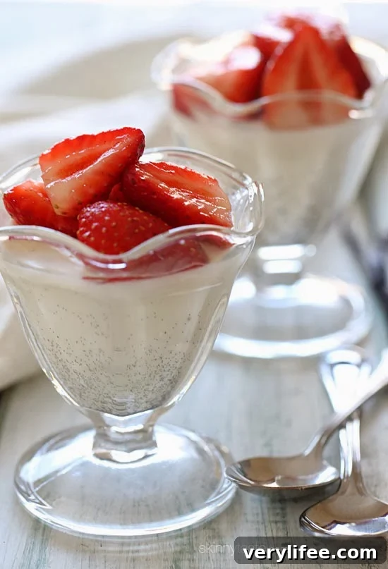 Silky Vanilla Bean Panna Cotta Recipe 2 Vanilla Bean Panna Cotta