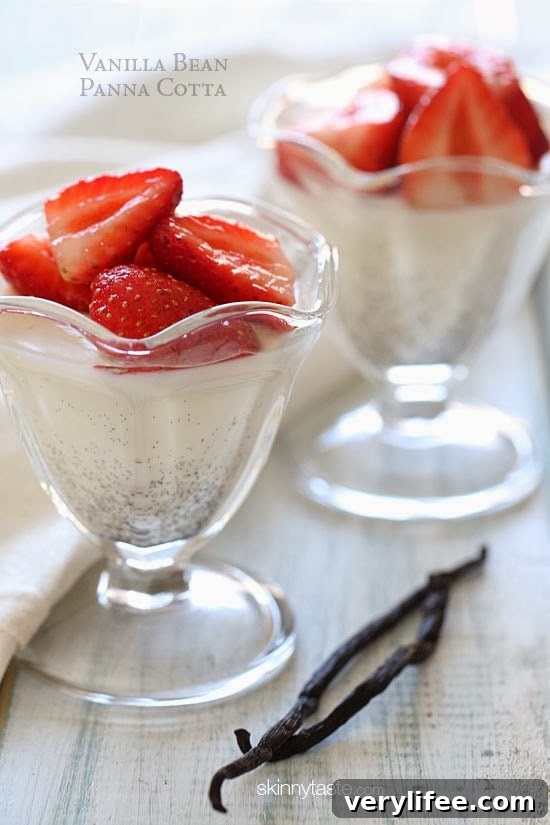 Silky Vanilla Bean Panna Cotta Recipe 7 Vanilla Panna Cotta