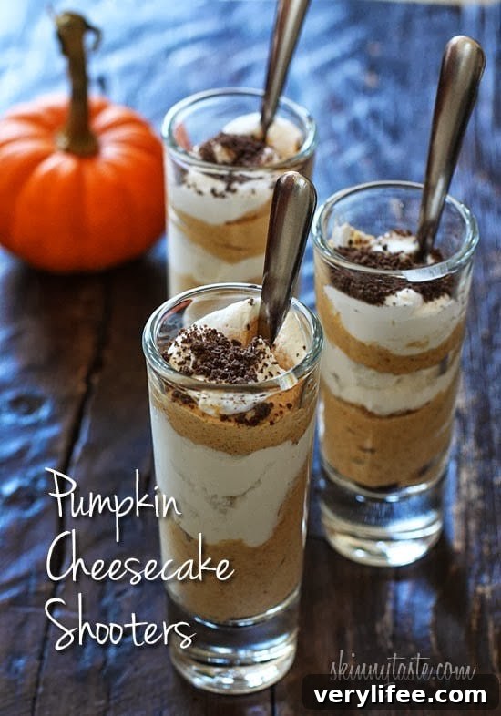 50 Pumpkin Recipes You'll Love This Fall 10 Pumpkin Cheesecake Shooters