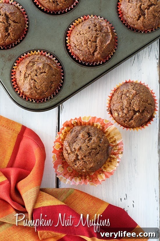 50 Pumpkin Recipes You'll Love This Fall 13 Pumpkin Nut Muffins