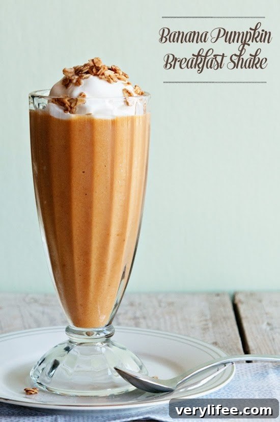 50 Pumpkin Recipes You'll Love This Fall 27 Banana Pumpkin Breakfast Shake