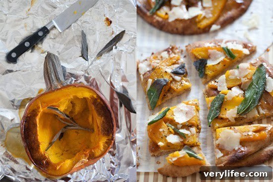 50 Pumpkin Recipes You'll Love This Fall 30 Pumpkin and Fried Sage Flat Breads