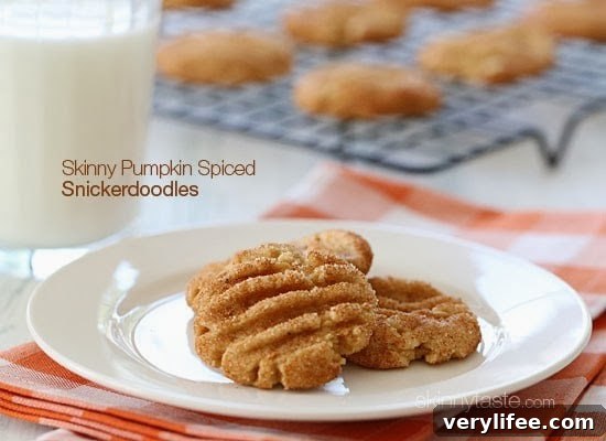50 Pumpkin Recipes You'll Love This Fall 41 Skinny Pumpkin Spiced Snickerdoodles