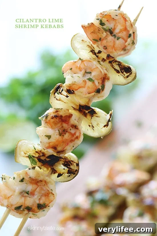 Cilantro Lime Grilled Shrimp