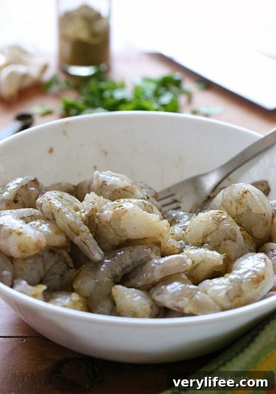 seasoned shrimp