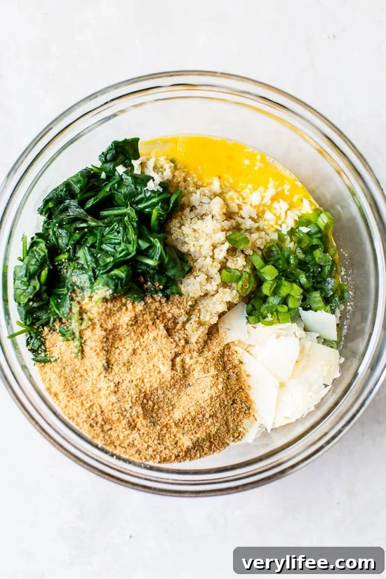 Crispy Spinach and Quinoa Patties 5 how to make quinoa patties