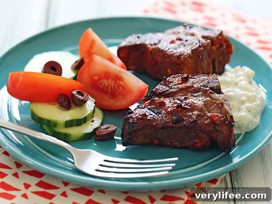 I love the Mediterranean flavors of these grilled harissa lamb loin chops marinated with fresh lemon juice, garlic, cumin and harissa.