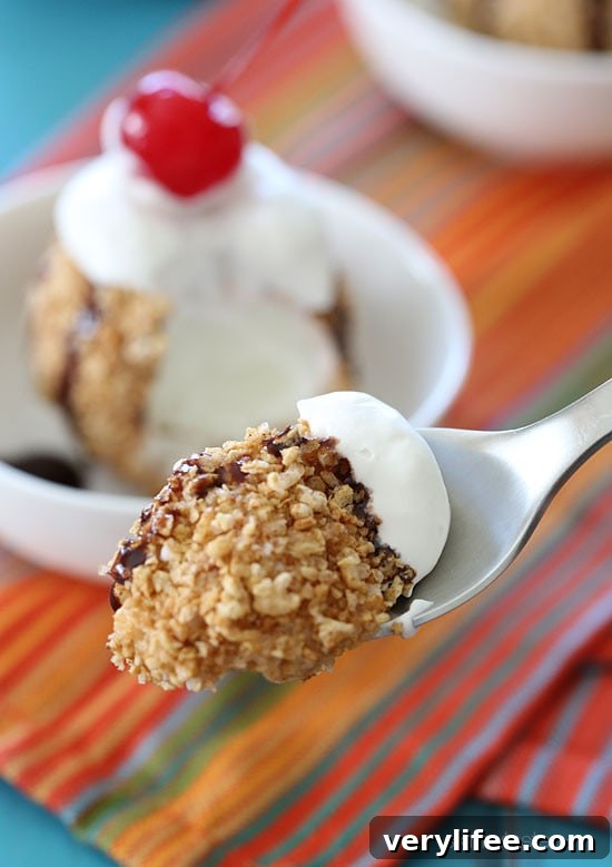 Unfried ice cream balls on parchment