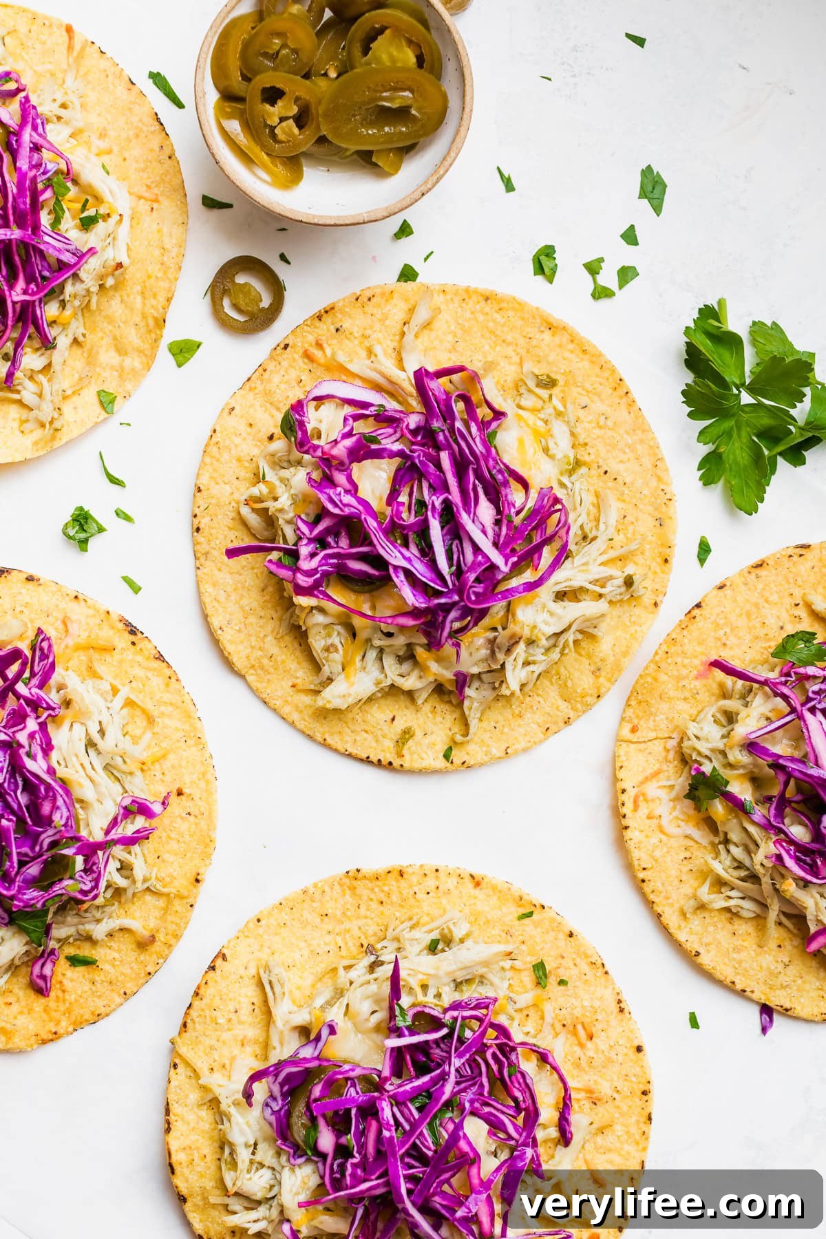 Turn Leftover Chicken Into Salsa Verde Tostadas 13 Salsa Verde Chicken Tostadas