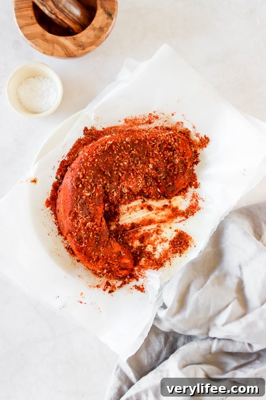 adobo seasoning on pork tenderloin
