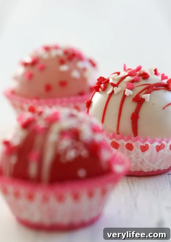 Valentine’s Day Cake Balls