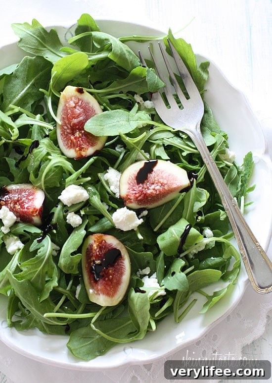 Arugula Fig Salad