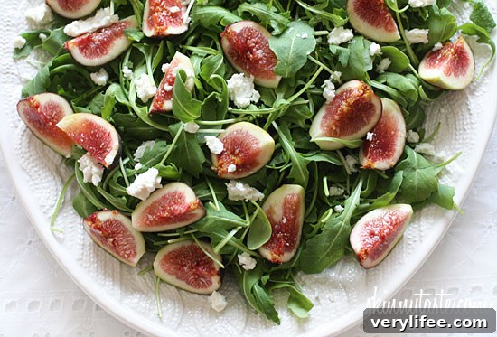 Arugula Fig Salad