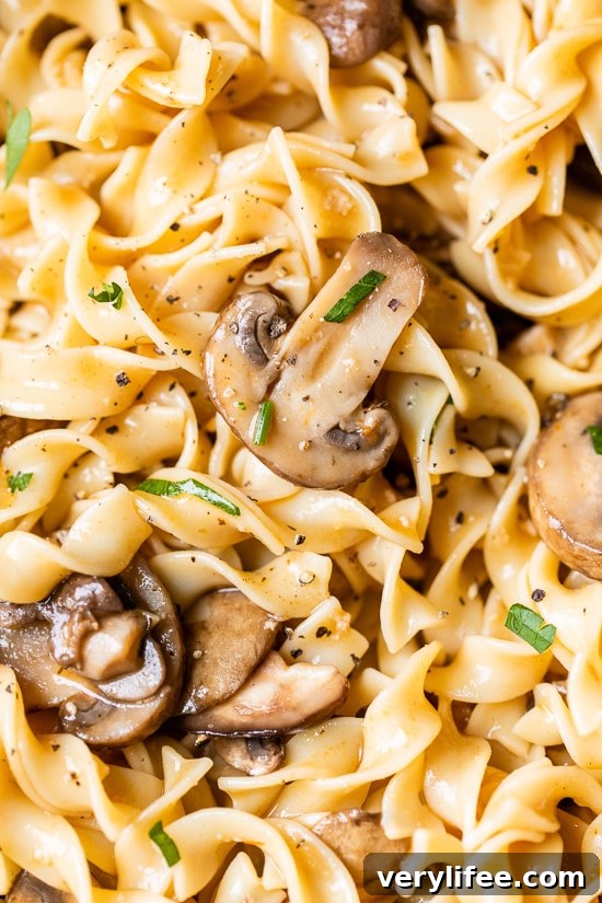 Creamy Mushroom Stroganoff Recipe 5 Mushroom Stroganoff