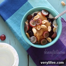 PB + J Yogurt bowl