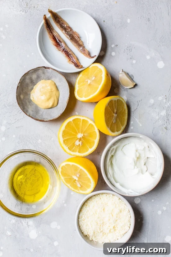 lemons and anchovies