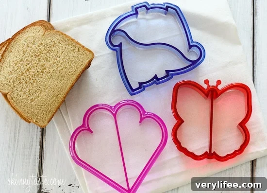 Kid-Friendly Trail Mix Recipe and Fun School Lunch Ideas 4 Fun sandwich shapes and lunch ideas