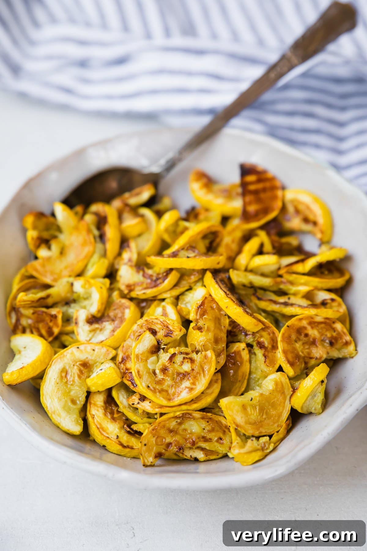 Roasted Yellow Squash