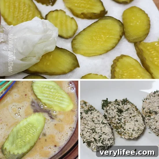 Cornmeal panko herb crusted dill pickles baked in the oven until golden and crisp with a light buttermilk ranch dip. Have you ever had fried pickles?