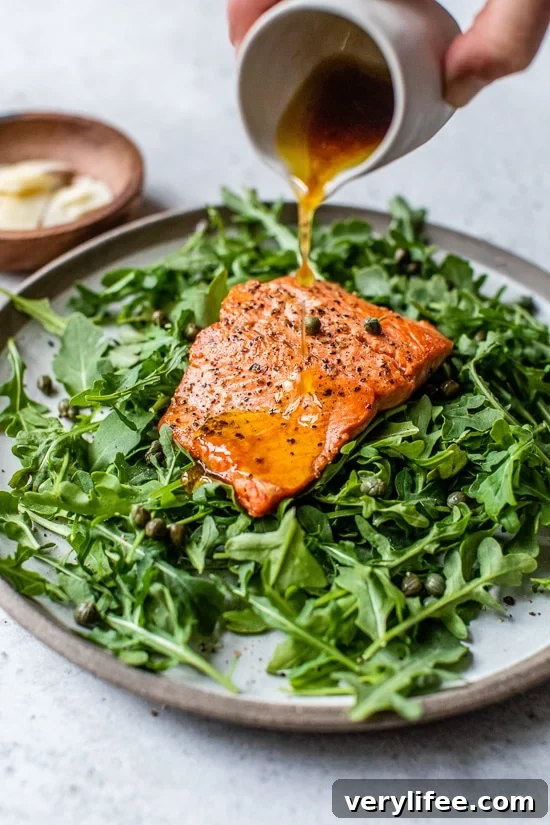 Arugula Salad with Salmon, Capers, and Shaved Parmesan 4 how to use up leftover salmon