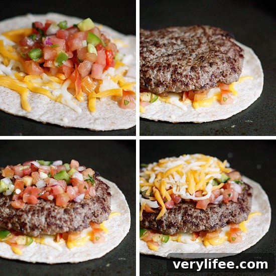 Buffalo burgers being cooked