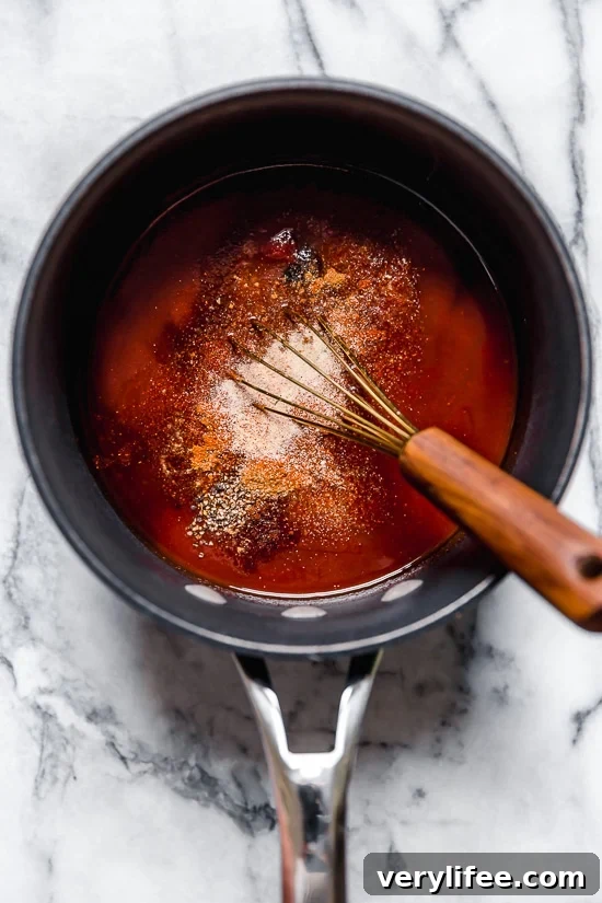 Authentic Kansas City Style BBQ Sauce Recipe 4 Homemade sweet and spicy Kansas City style BBQ sauce made with tomato sauce, honey, molasses, vinegar and spices.