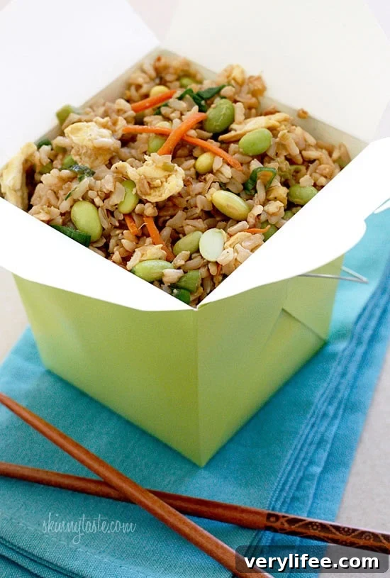 Asian Edamame Fried Rice
