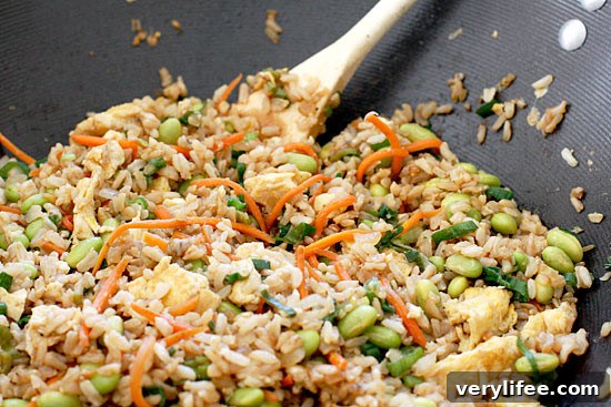 Edamame Fried Rice ingredients
