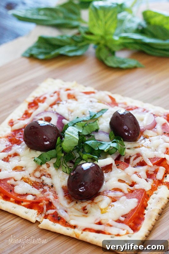Passover Matzo Pizza: Crispy Toppings for a Holiday Meal 3 A matzo cracker makes a great base for a pizza that kids and adults will love for Passover! Top it with your favorite vegetables and cheese and you have yourself a quick meal.