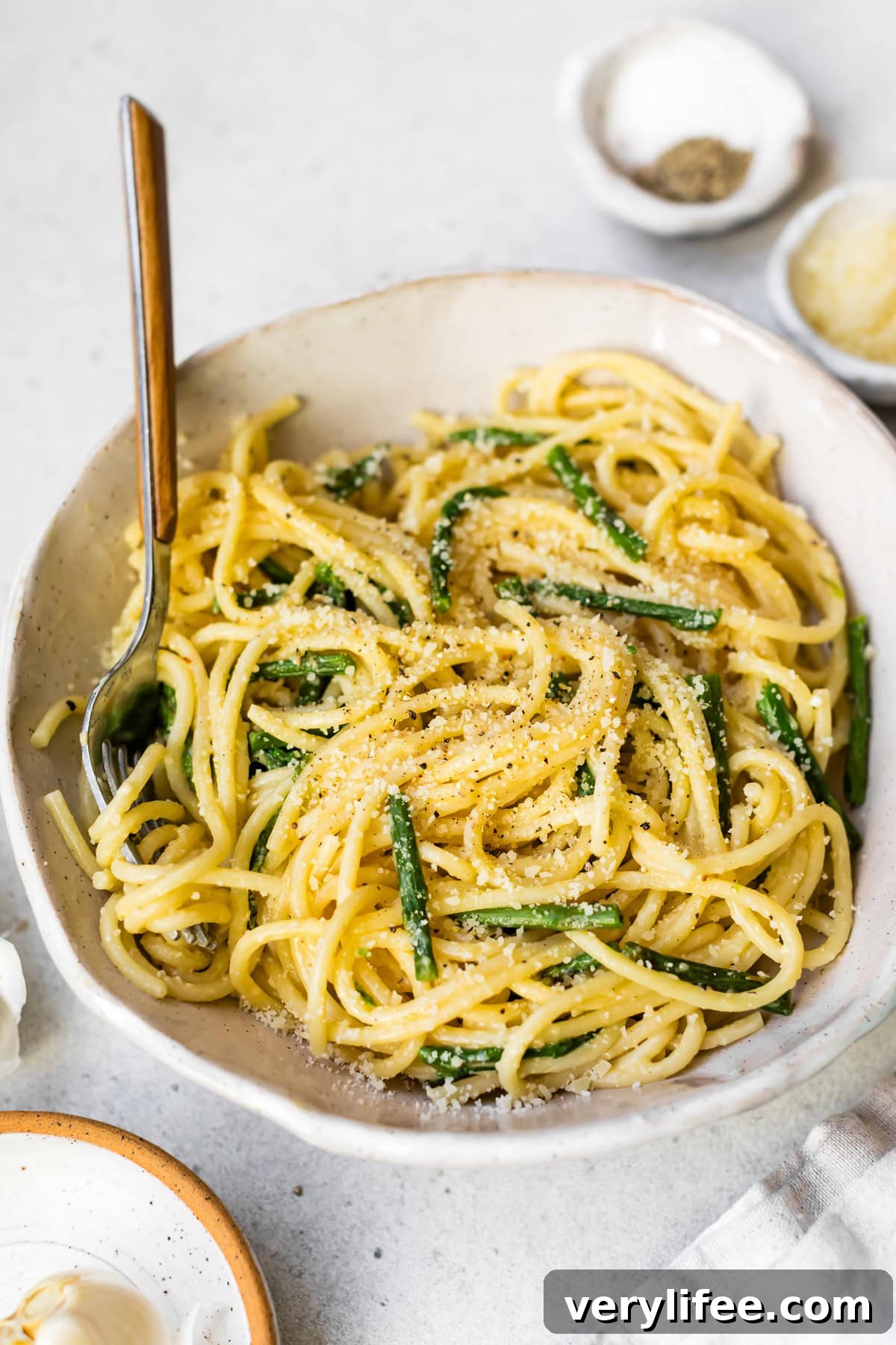 Spaghetti with Asparagus