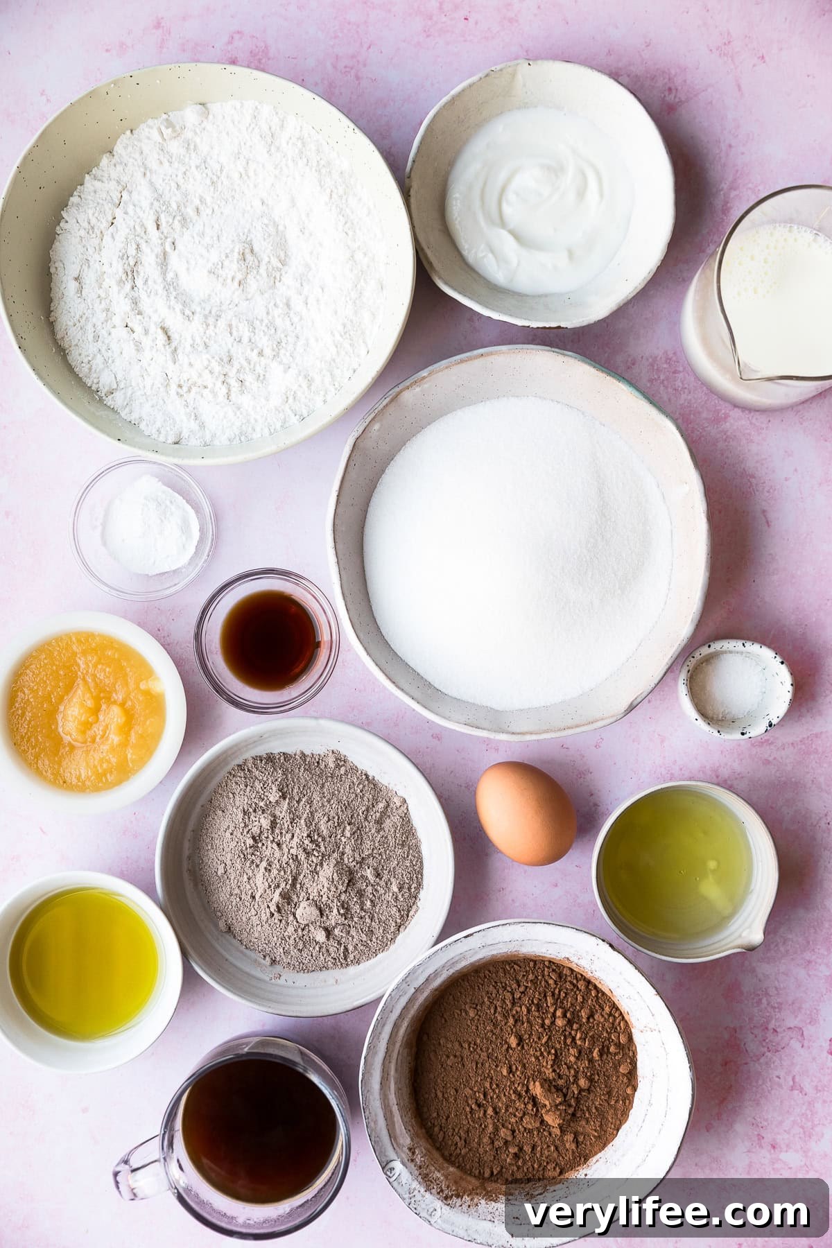 Chocolate Cake ingredients
