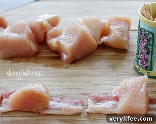 Bacon Wrapped Chicken Bites – This is the easiest hot kid friendly appetizer that you'll ever make. Uses only TWO ingredients and it's soooo good, I guarantee these will disappear in minutes!