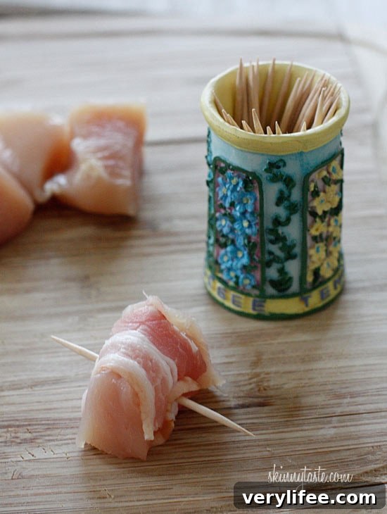 Bacon Wrapped Chicken Bites – This is the easiest hot kid friendly appetizer that you'll ever make. Uses only TWO ingredients and it's soooo good, I guarantee these will disappear in minutes!