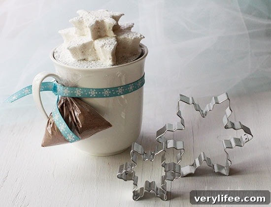 Marshmallows cut into shapes on a baking sheet
