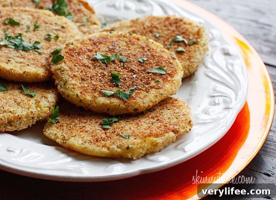 Crispy Parmesan Mashed Potato Patties from Leftovers 6 These parmesan mashed potato patties are so good, you'll want to make sure you have leftovers next time you make mashed potatoes!!