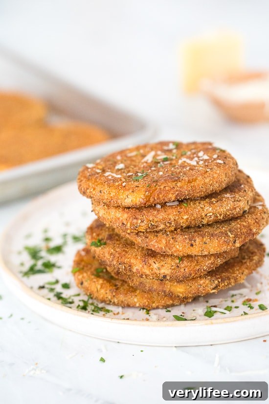 Crispy Parmesan Mashed Potato Patties from Leftovers 7 Leftover Parmesan Mashed Potato Patties ready to serve