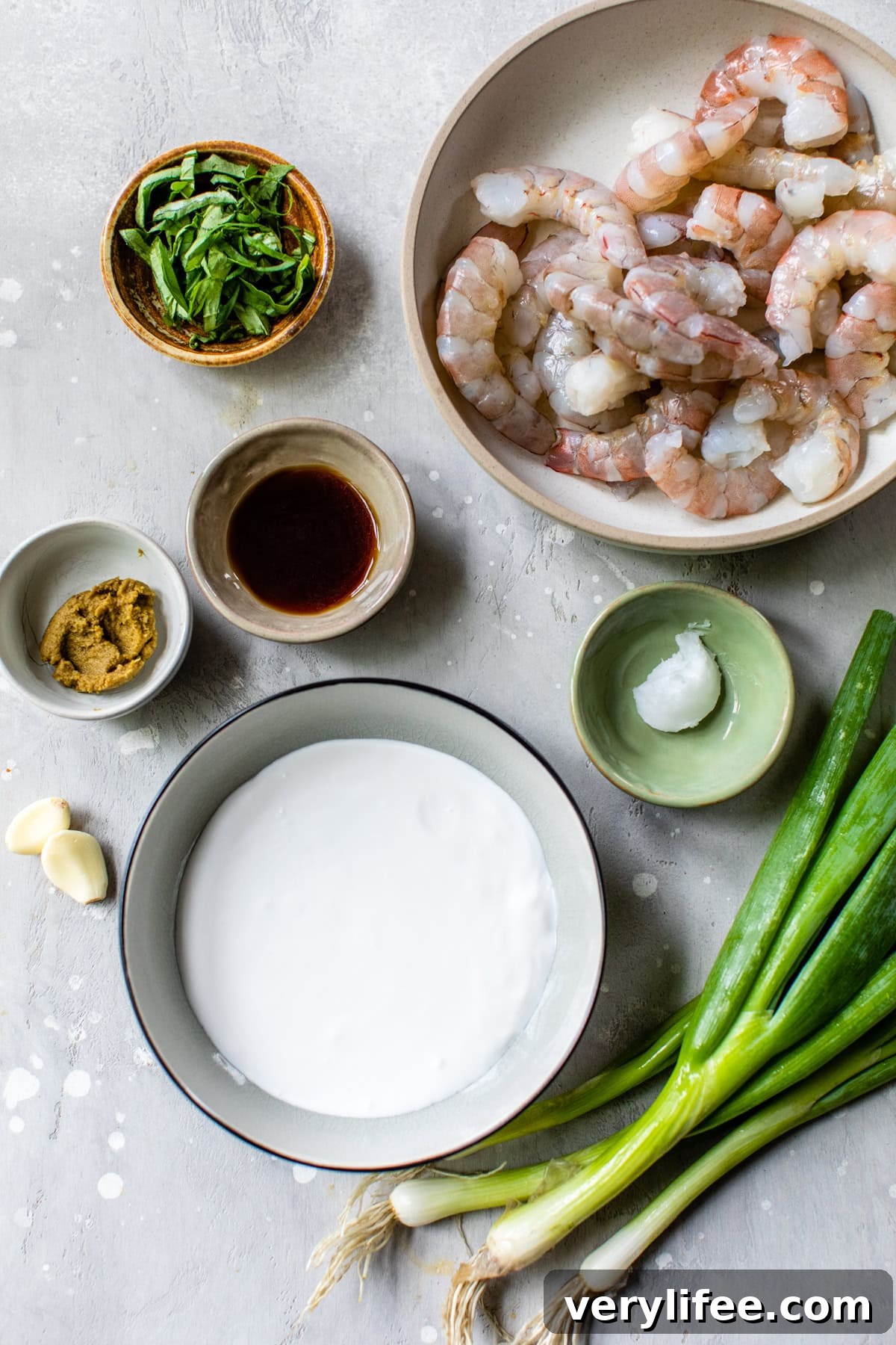 Shrimp in Thai Green Curry with Coconut Milk 5 Green Curry Shrimp ingredients