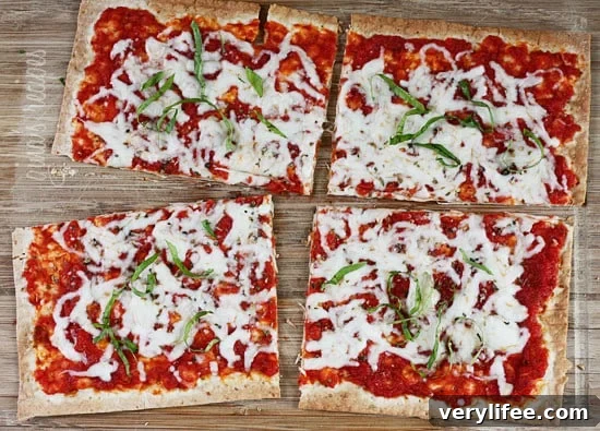 Lavash Flatbread Pizzas: Quick Homemade Pizza Ideas 5 If you like thin crust pizza, you'll love these super easy Lavash flatbread pizzas! Kids love them and they take only minutes to prepare.