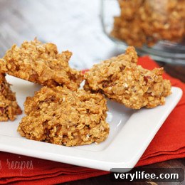 Pumpkin Spiced Oatmeal Pecan Cookies