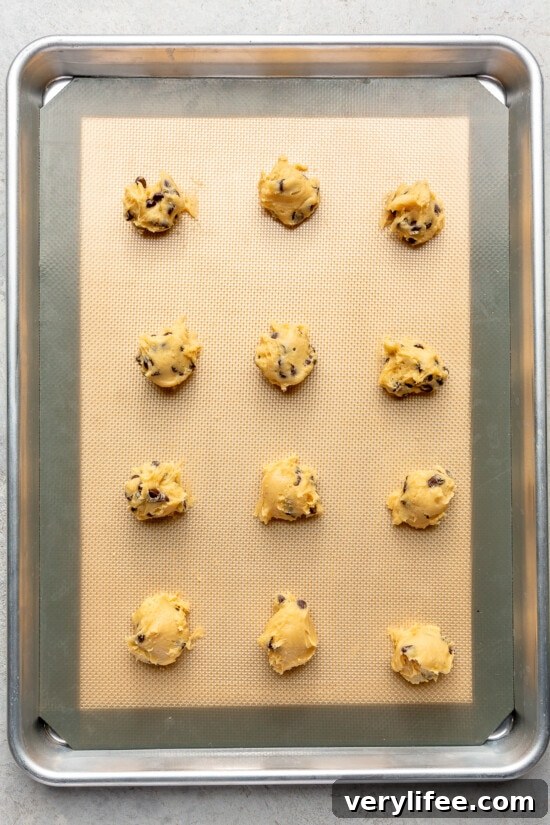 Chewy Low-Fat Chocolate Chip Cookies Recipe 10 cookie dough