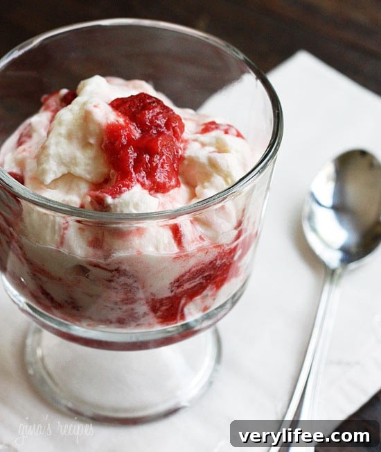 Low-Calorie Strawberry Fool Recipe 4 Strawberry Fool preparation