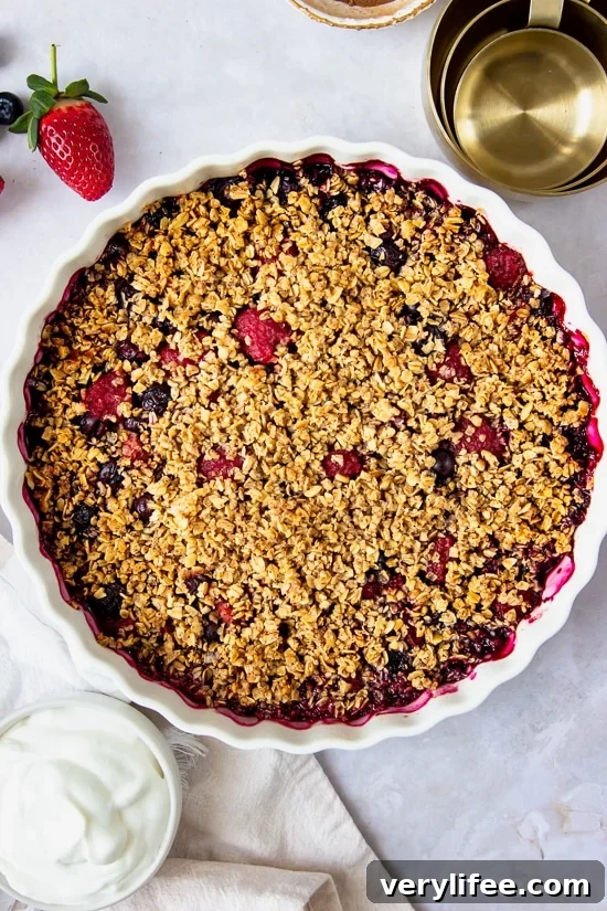 berry crisp