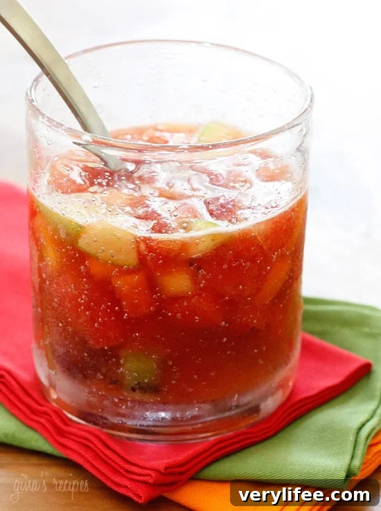 Colombian Salpicon Recipe: Tropical Fruit Punch 3 A bowl of fresh fruit for Salpicón