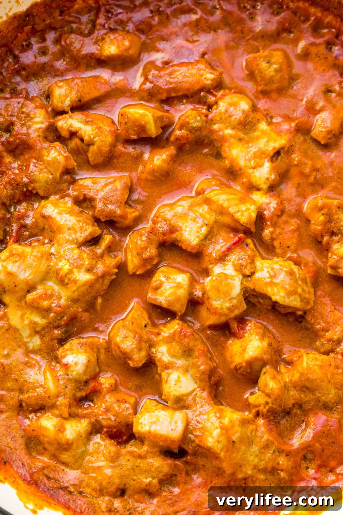 Finished Chicken Tikka Masala