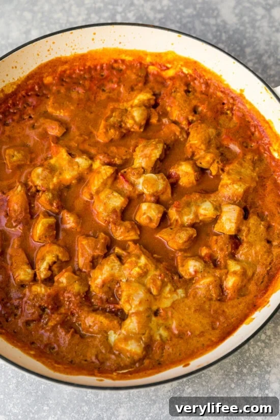 Add chicken to sauce