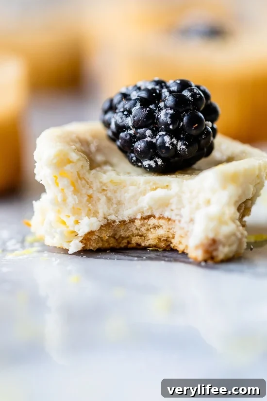 Lemon Cheesecake Cups