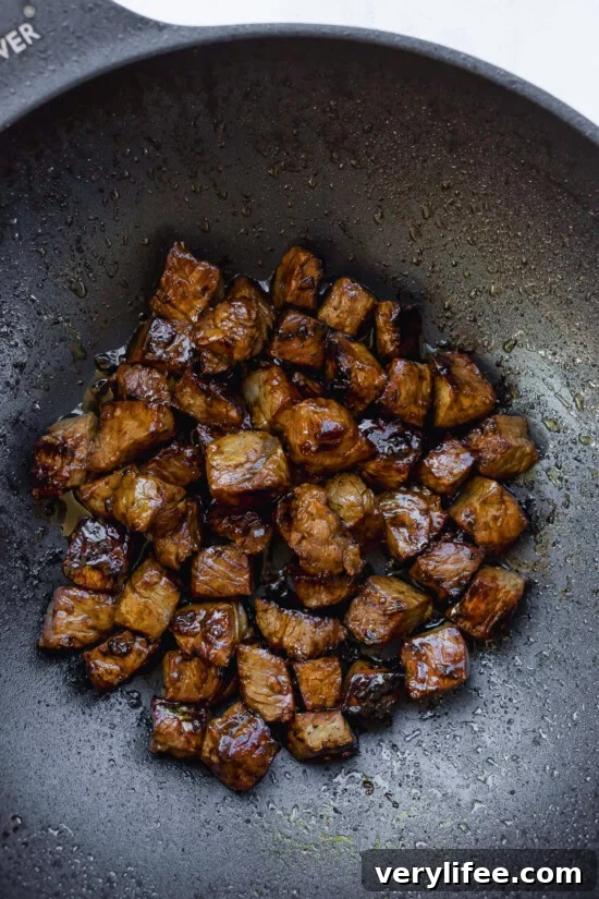 cook the beef